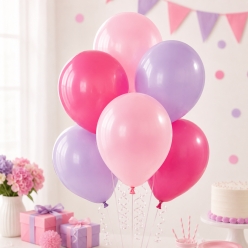 Hot Pink, Pastel Pink, & Pastel Lavender 12